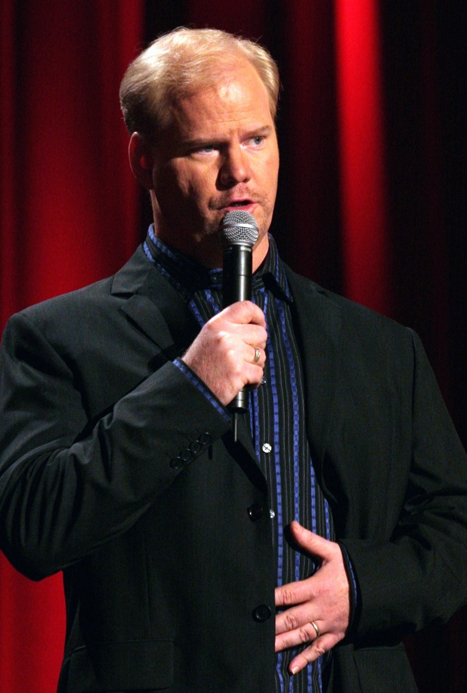 Gaffigan on stage